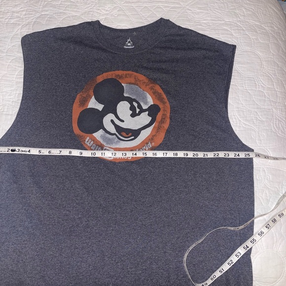 Disney Gray Mickey Mouse Tank Top - Picture 6 of 7
